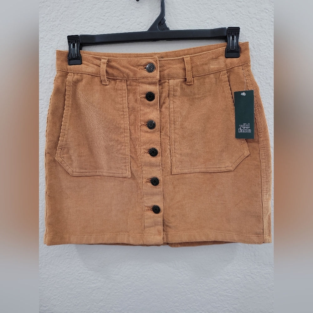 Womens wild fable corduroy skirt